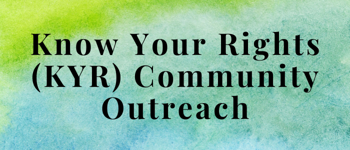 KYR outreach